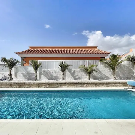 Modern 3bdr With Heated Pool Villa El Medano (Tenerife)